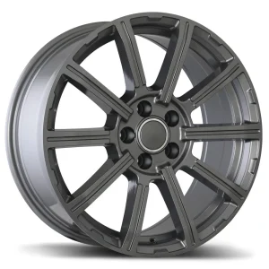 Replika – R193 – Gunmetal – 18″x8″ 30mm – All weather Wheels – R193-1880-44MN+30R665